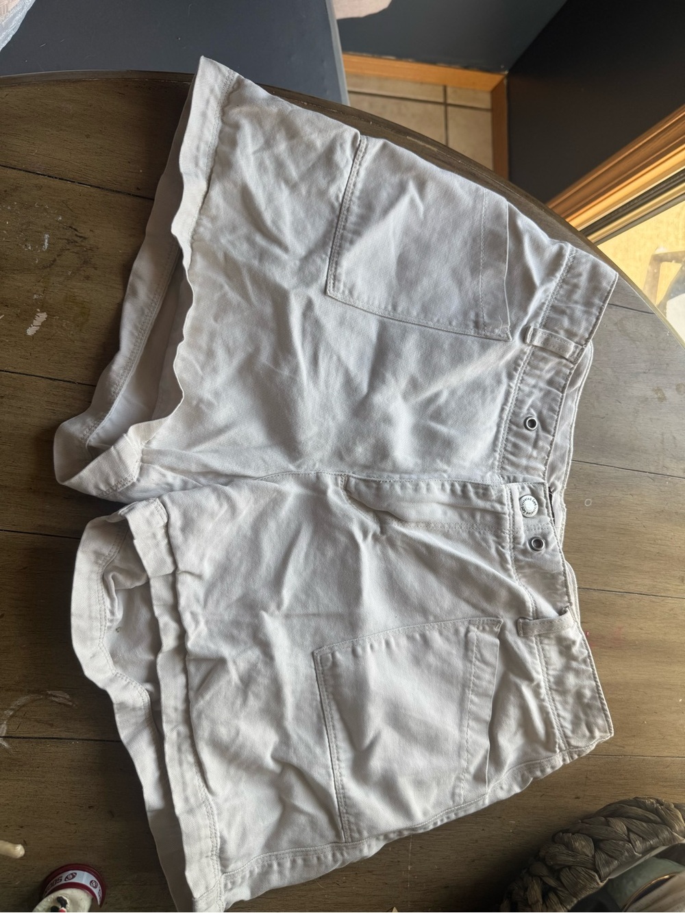 Lee Women's White Denim Shorts